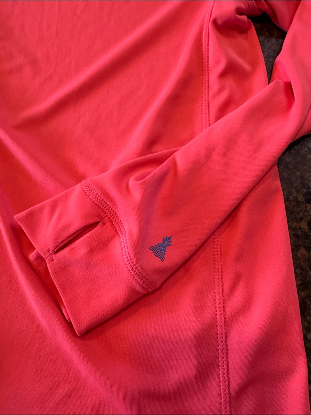 Chubbies Men’s Calypso Sun Hoodie in Bright Coral - Picture 3 of 6
